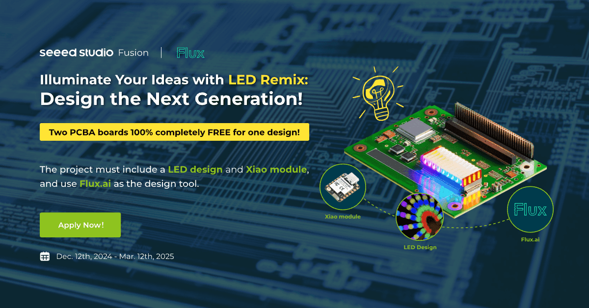 From Idea to Reality: Seeed and Flux.ai Speed Up Your Way to the Next Level!