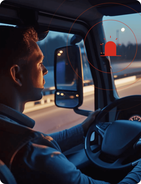 Vision AI Drowsiness Alert System for Truck Drivers